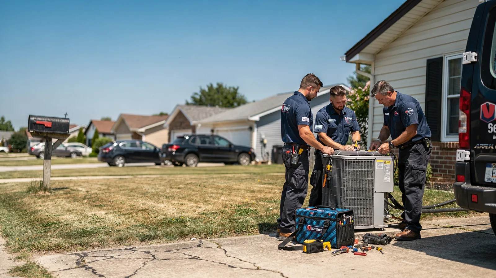Hvac Repair in Knickerbocker, TX near me
